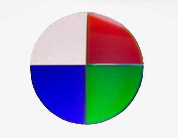 Segmentierte RGB-Filter